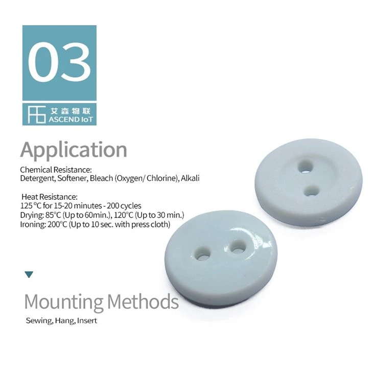 NFC Clothing Buttons
